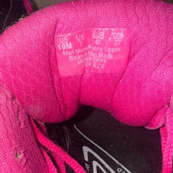 Ryka Vida RZX Women's Training Walking Gym Shoes Sneakers Black Pink Size 10 - Picture 5 of 10